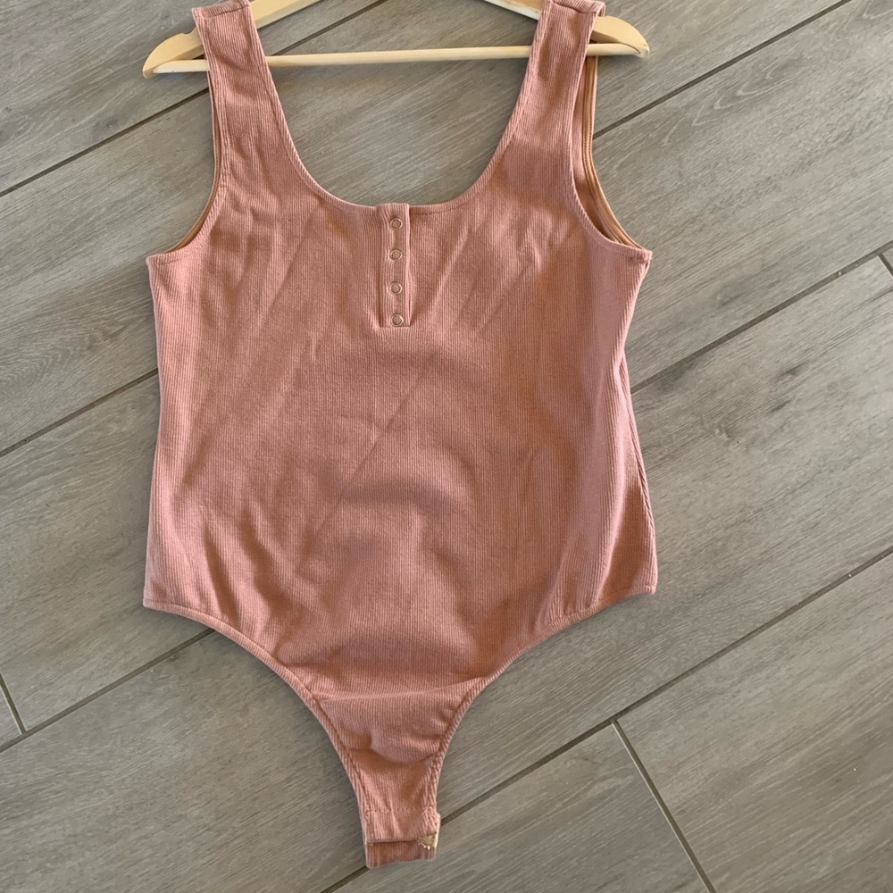 NWOT Buddy Love blush bodysuit.